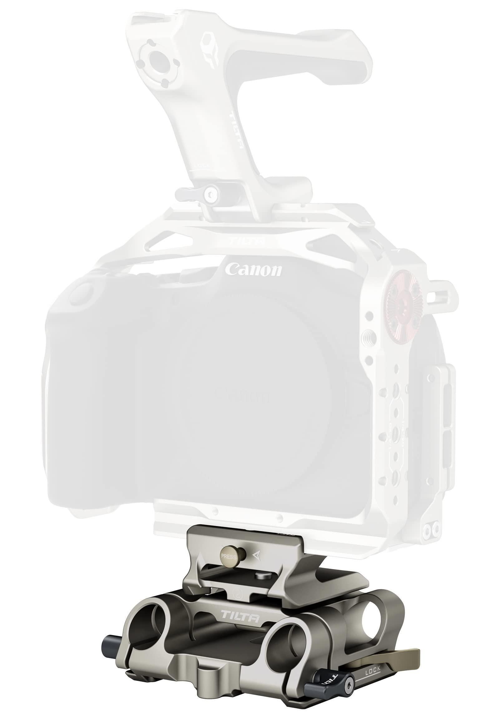 Tilta Tilta Modular Baseplate Type II with15mm LWS Rod Support | TA-MBP2 (Titanium Gray)