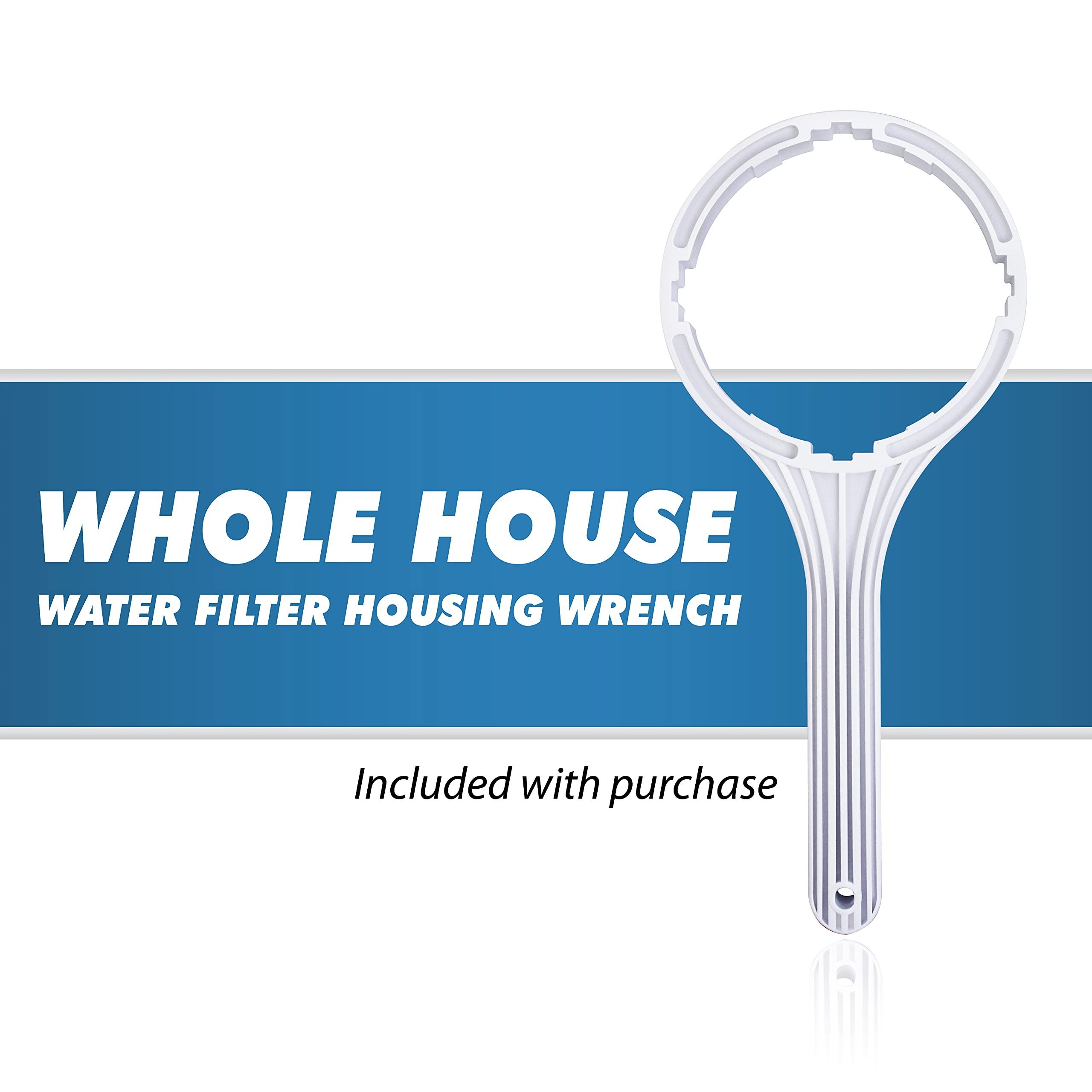 APEC Water Systems APEC 3-Stage Whole House Water Filter System with Iron, Sediment and Chlorine Filters (CB3-SED-IRON-CAB20-BB)