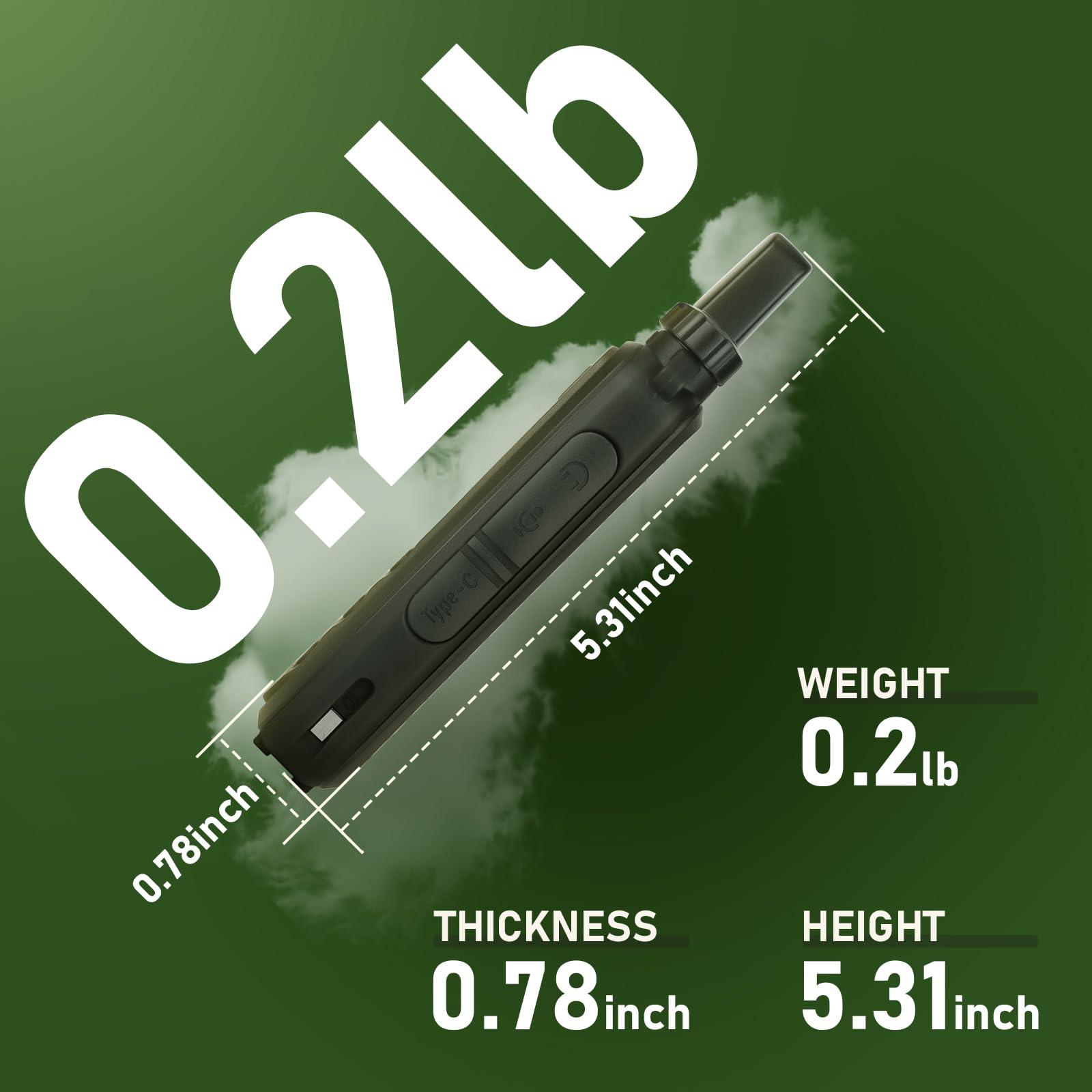 TIDRADIO TIDRADIO TD-M11 Waterproof Walkie Talkies for Adults,LED Display,Wireless Programming,NOAA,VOX,Frequency Copy, Long Range Two Way Radios with 6 Way Gang Charger, for School Church Business (6 Pack)