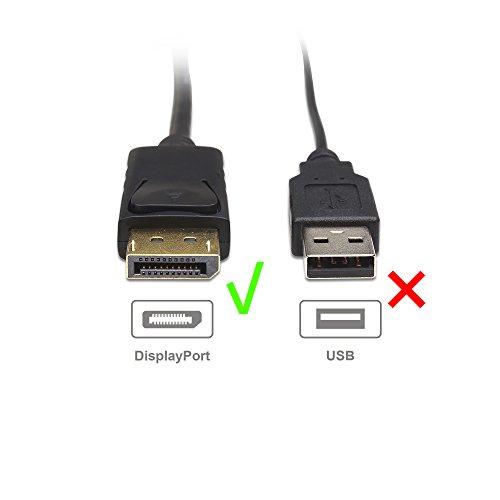Cable Matters Cable Matters DisplayPort to VGA Cable (DP to VGA Cable) 6 Feet