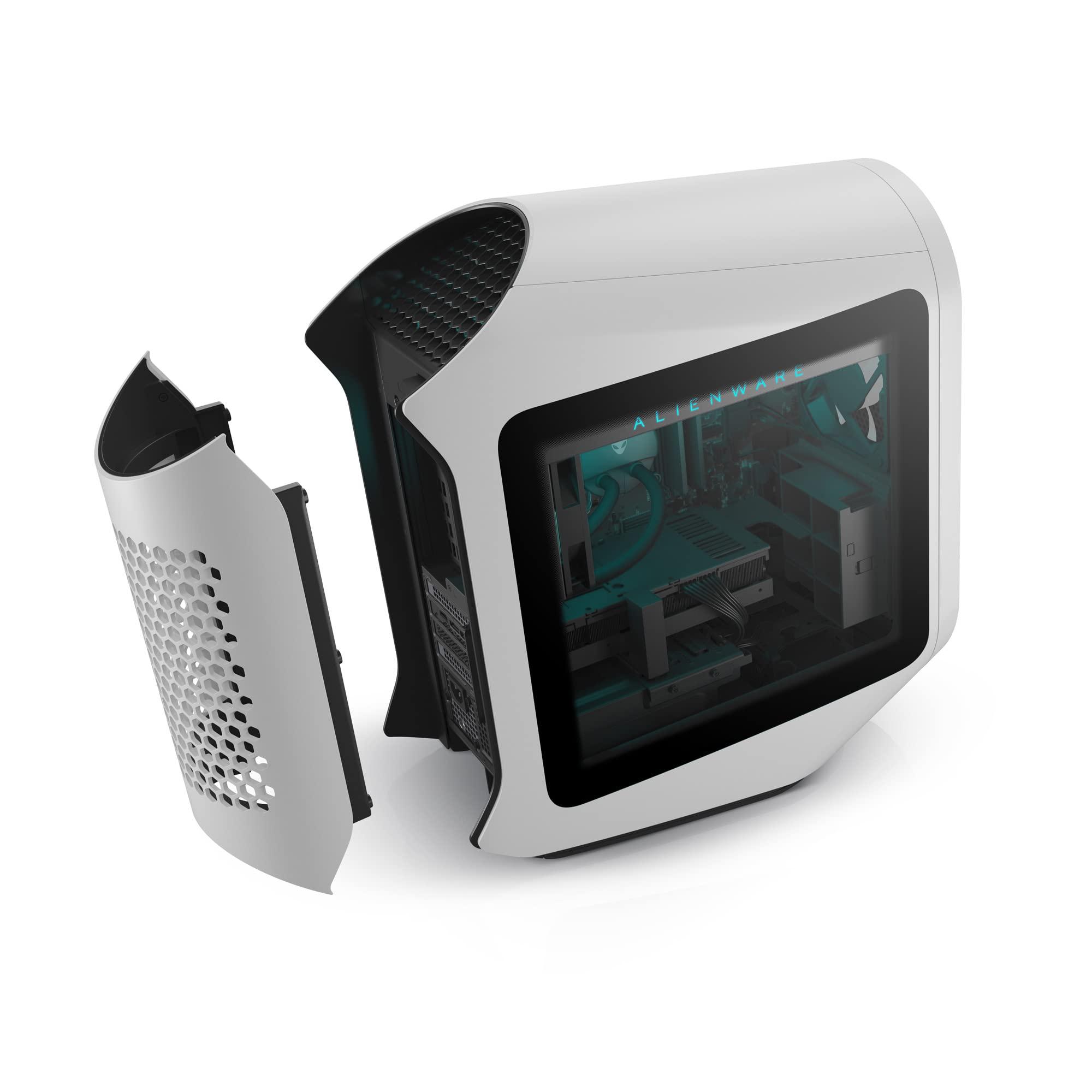 Dell Alienware Aurora R13 Gaming Desktop - Intel Core i7-12700F,16GB DDR5 RAM,512GB SSD + 1TB HDD0,Nvidia RTX 3060Ti LHR 8GB GDDR6,Air Cooled,Killer,WiFi 6,Bluetooth 5.2,Windows 11 - White (Renewed)