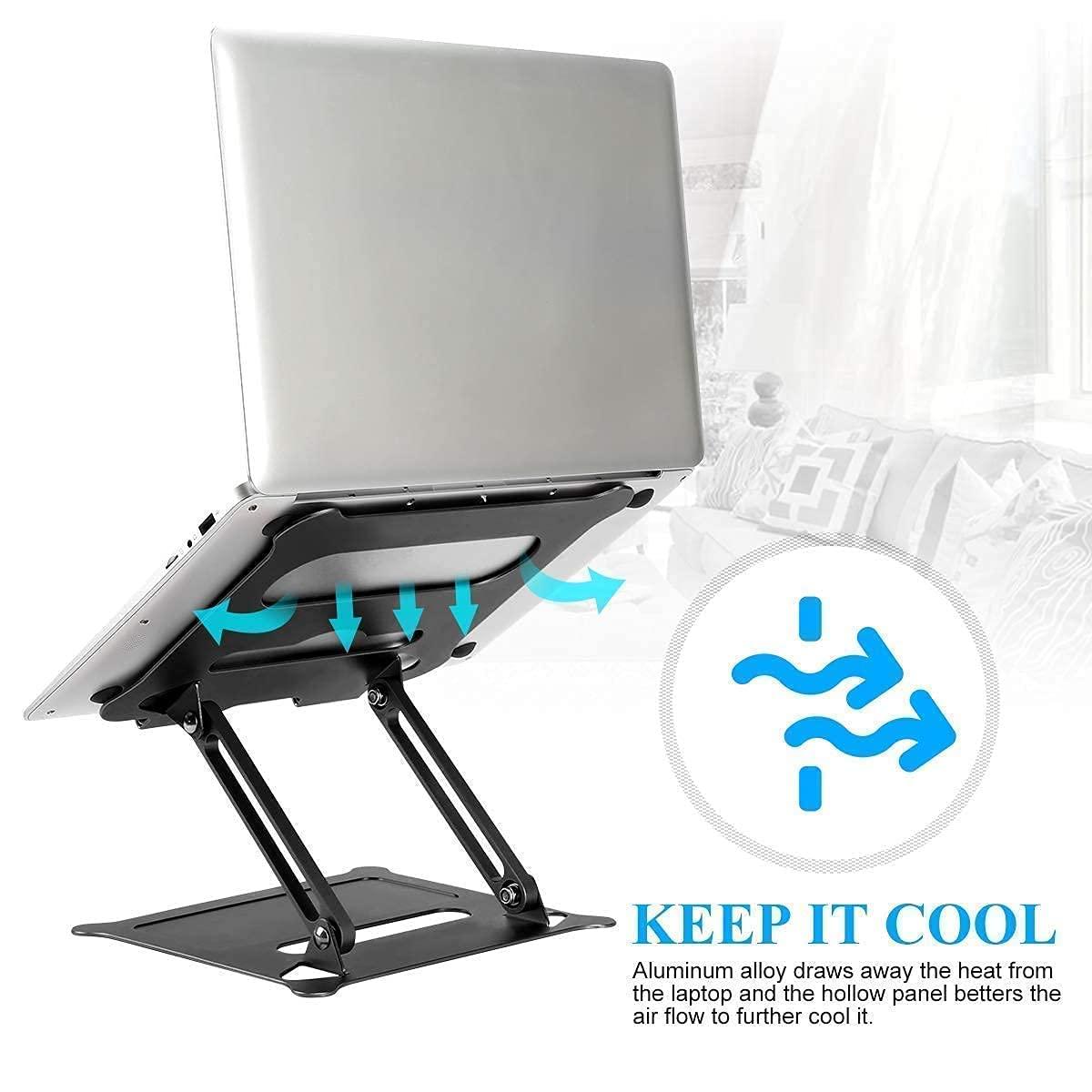 Urmust Urmust Ergonomic Adjustable Laptop Stand (Black) Ergonomic Adjustable Laptop Stand (Silver)