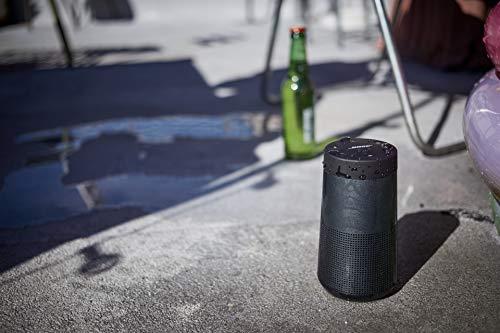 Bose The Bose SoundLink Revolve, the Portable Bluetooth Speaker with 360 Wireless Surround Sound, Triple Black