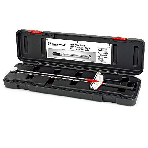 Powerbuilt Powerbuilt 944050 Drive Needle Torque Wrench Kit, Black