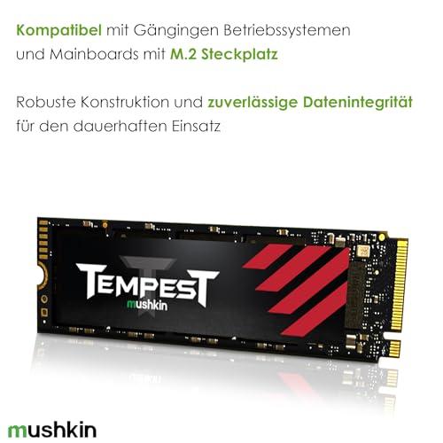 Mushkin Mushkin Tempest 2TB PCIe Gen3 x4 NVMe 1.4 M.2 (2280) Internal Solid State Drive (SSD) 3D NAND Flash - (MKNSSDTS2TB-D8)