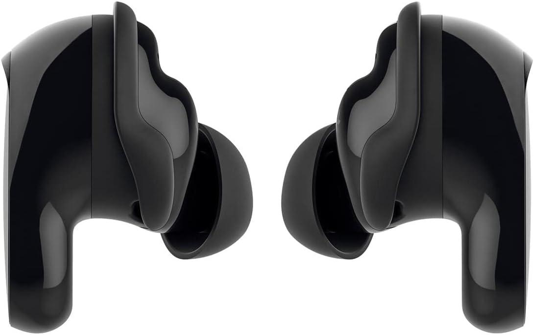 Bose Bose QuietComfort Earbuds II, Wireless, Bluetooth, Proprietary Active Noise Cancelling Technology in-Ear Headphones with Personalized Noise Cancellation & Sound, Triple Black