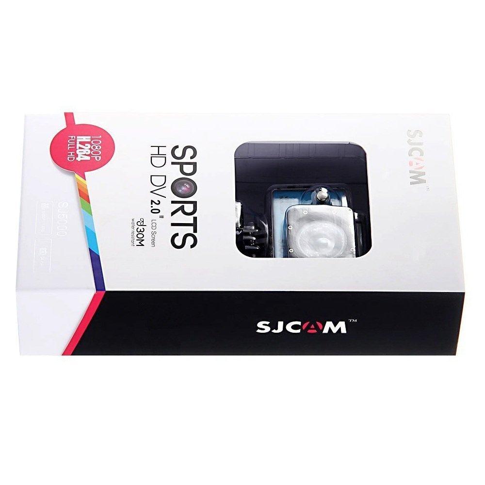 SJCAM SJCAM SJ5000 14MP 170 Wide Angle 2.0\'\' LCD 1080P Sport Action Camera Waterproof Cam HD Camcorder Outdoor for Vehicle Diving Swimming (Silver)