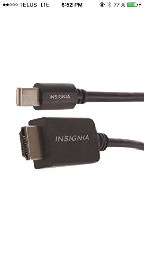 INSIGNIA Insignia - 6' Mini DisplayPort-to-HDMI Cable - Black
