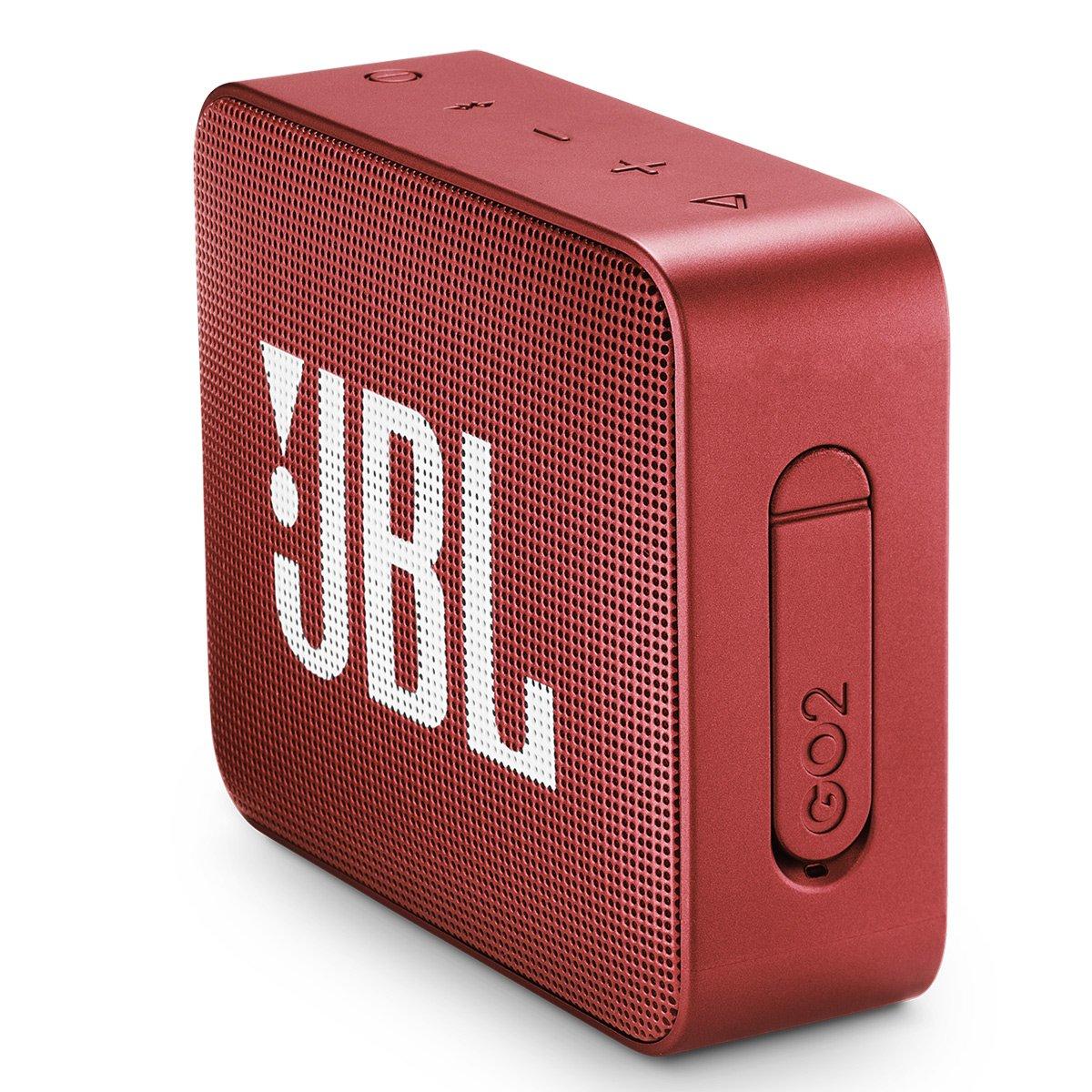 JBL JBL GO2 - Waterproof Ultra Portable Bluetooth Speaker - Red