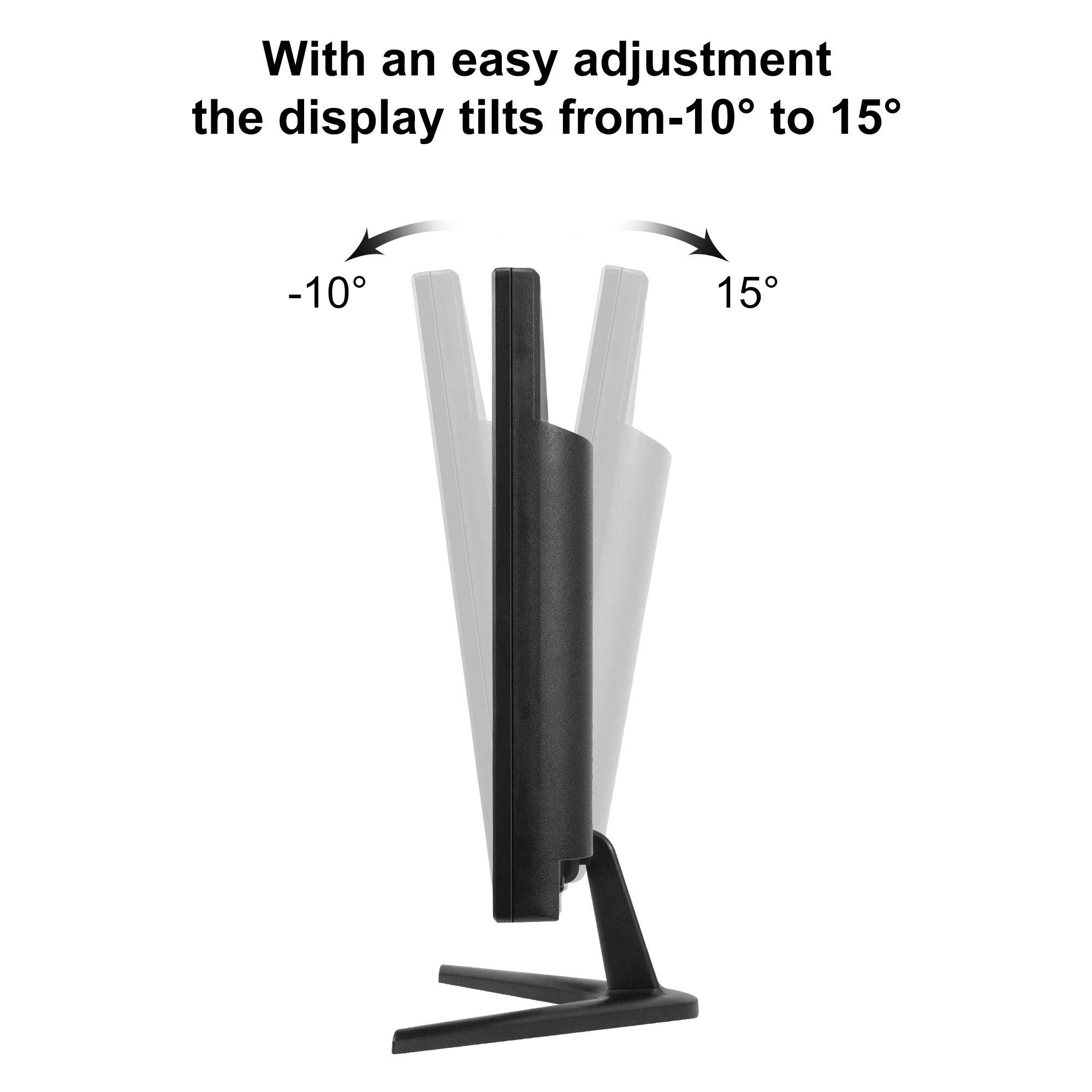 Thinlerain Thinlerain PC Monitor 17-inch 4:3 LED Backlit Monitor 1280 X 1024, 60 Hz Refresh Rate, 5Ms Response Time, VESA Mountable, VGA, HDMI, TN Panel, Built-in Speakers