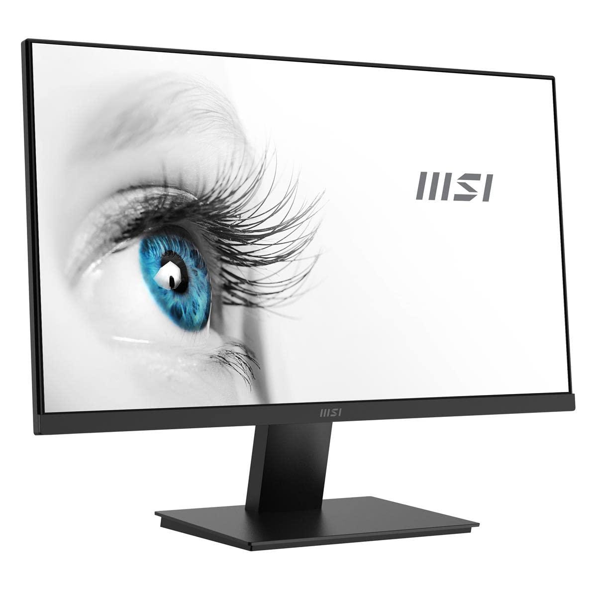 MSI MSI PRO MP241X Monitor 24" FHD, 1 HDMI, 1 VGA, VESA Mount, Black w/Docztorm Dock