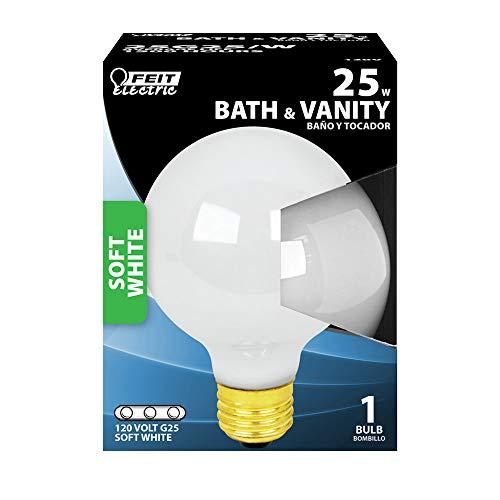 Feit Electric Feit Electric 25G25/W 25-Watt Incandescent G25 Bulb