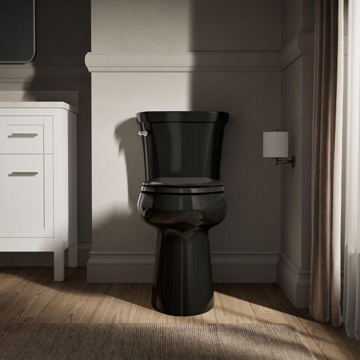 KOHLER KOHLER Highline Tall Two-piece Elongated 1.28 Gpf Tall Height Toilet
