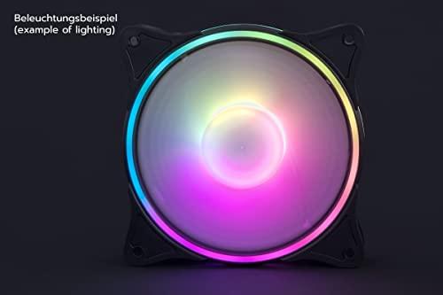 Alphacool Alphacool Rise Aurora 120mm Fan, Digital RGB