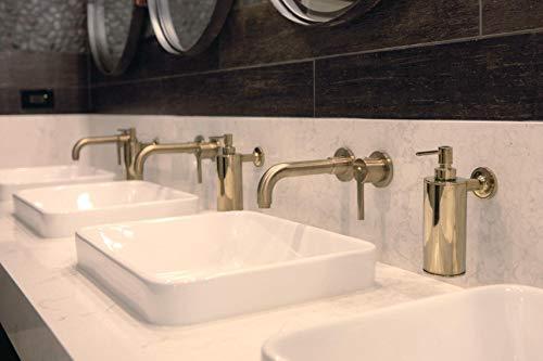 DELTA FAUCET Delta Faucet Trinsic Wall Mount Faucet, Bathroom Faucet Brushed Nickel, Wall Mount Bathroom Faucet 3 Hole, Widespread Bathroom Faucet, Stainless T3559LF-SSWL