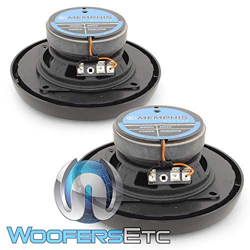 Kenwood Memphis MCX4 4" 30W RMS 2-Way MClass Series Coaxial Speakers