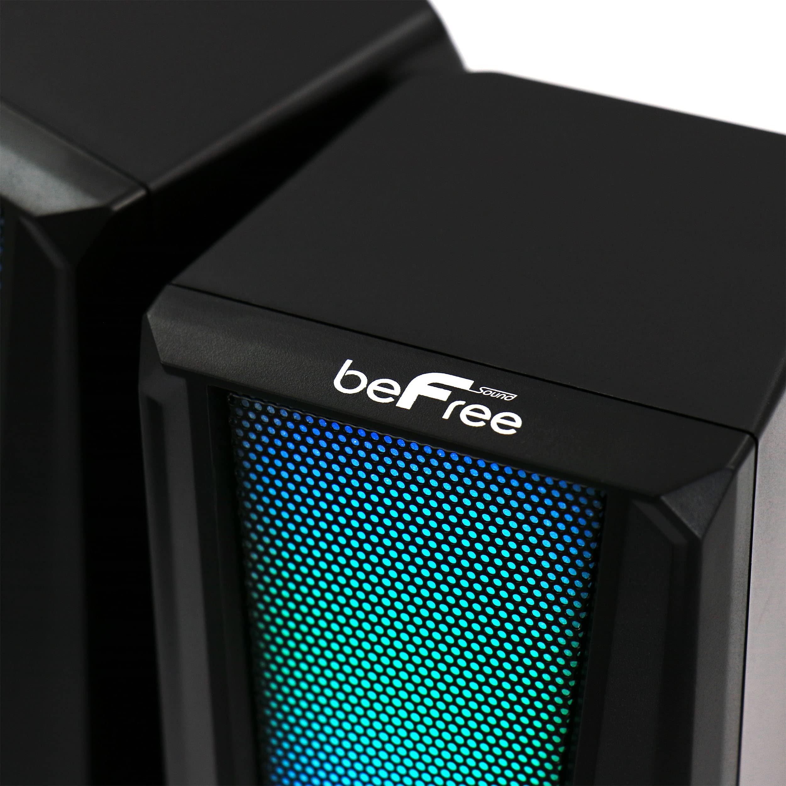 beFree Sound beFree Sound Color LED Dual Gaming Speakers
