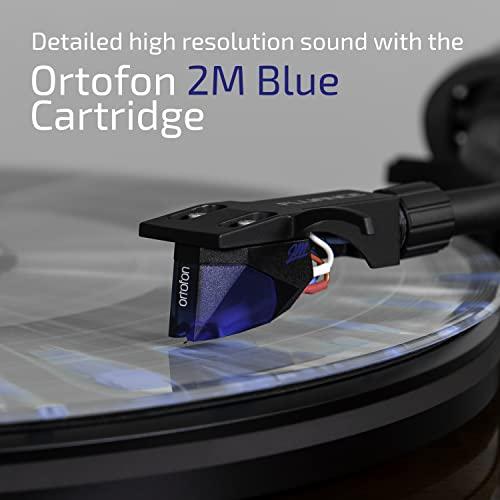Fluance Fluance RT84 Reference High Fidelity Vinyl Turntable Record Player with Ortofon 2M Blue Cartridge, Speed Control Motor, Record Weight, 3 in 1 Stylus and Record Cleaning Vinyl Accessory Kit