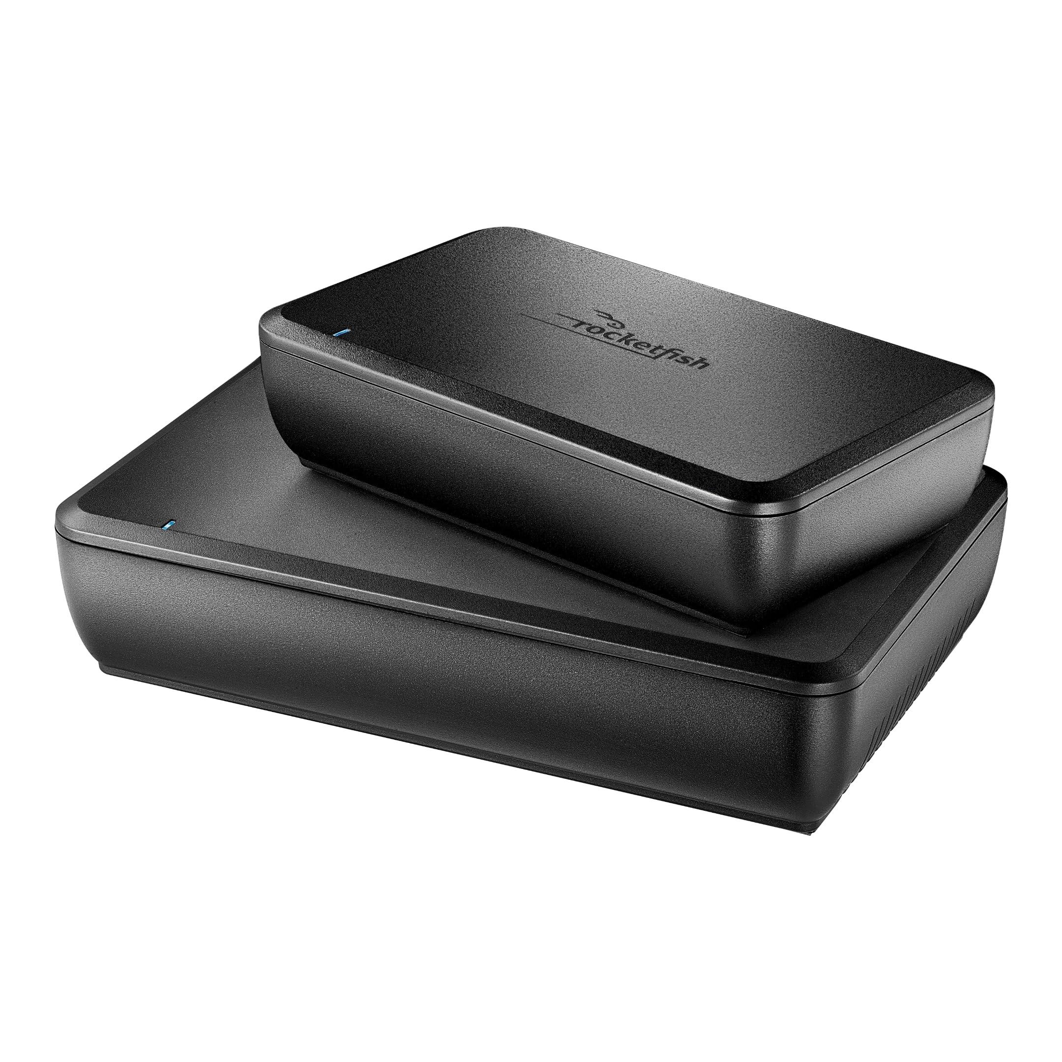 Rocketfish Rocketfish Wireless Rear Speaker Kit - Speaker Kit with Sender & Receiver - Home Theater & Entertainment Audio System - Wireless Surround Sound System with Compact Size & Low Power Consumption