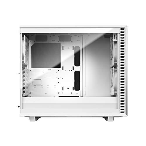 Fractal Design Fractal Design Define 7 White Brushed Aluminum/Steel E-ATX Silent Modular Tempered Glass Window Mid Tower Computer Case
