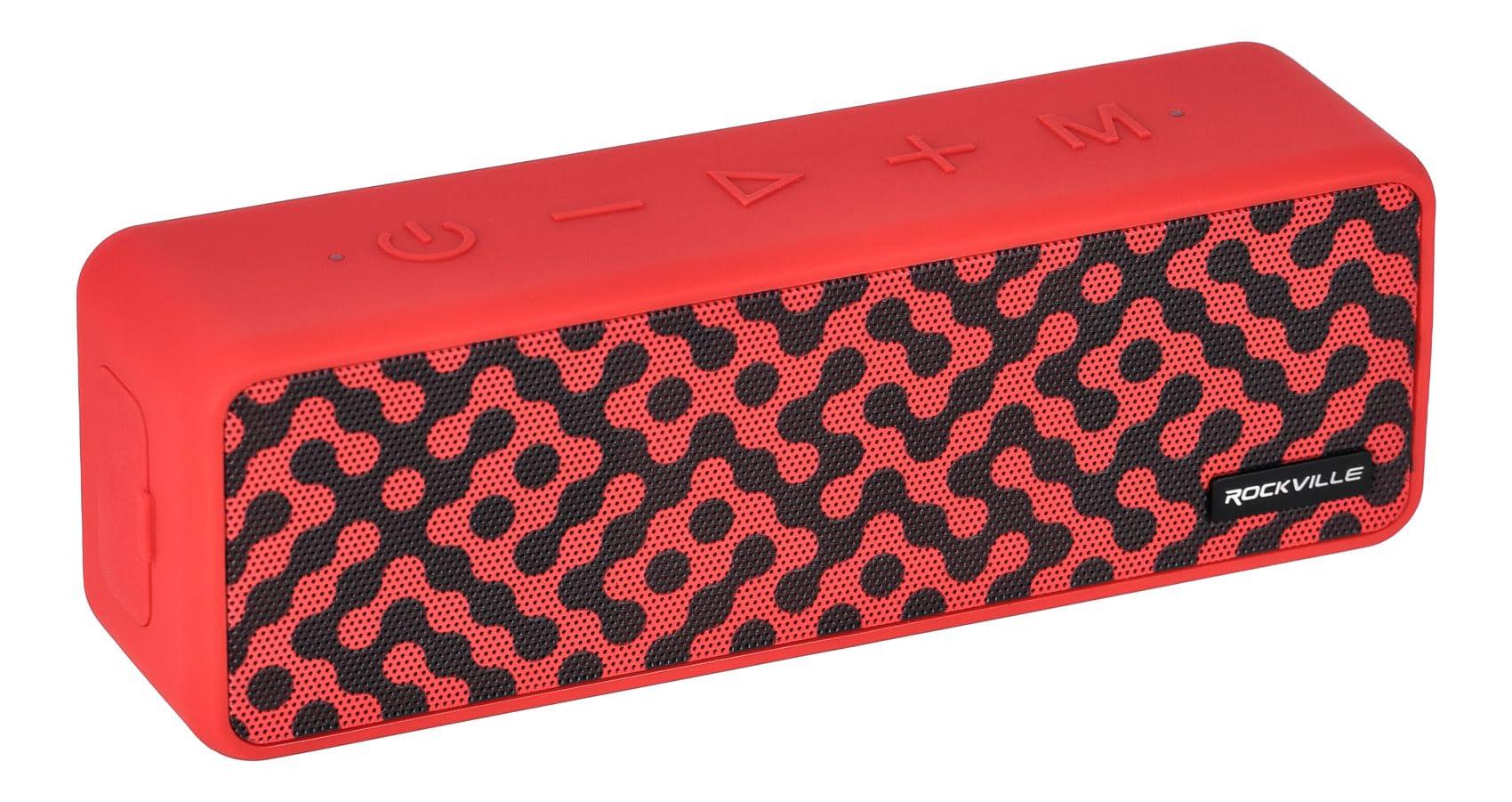 Rockville Rockville (2) Faze Red 50w Portable Bluetooth Speakers w/TWS Wireless Linking