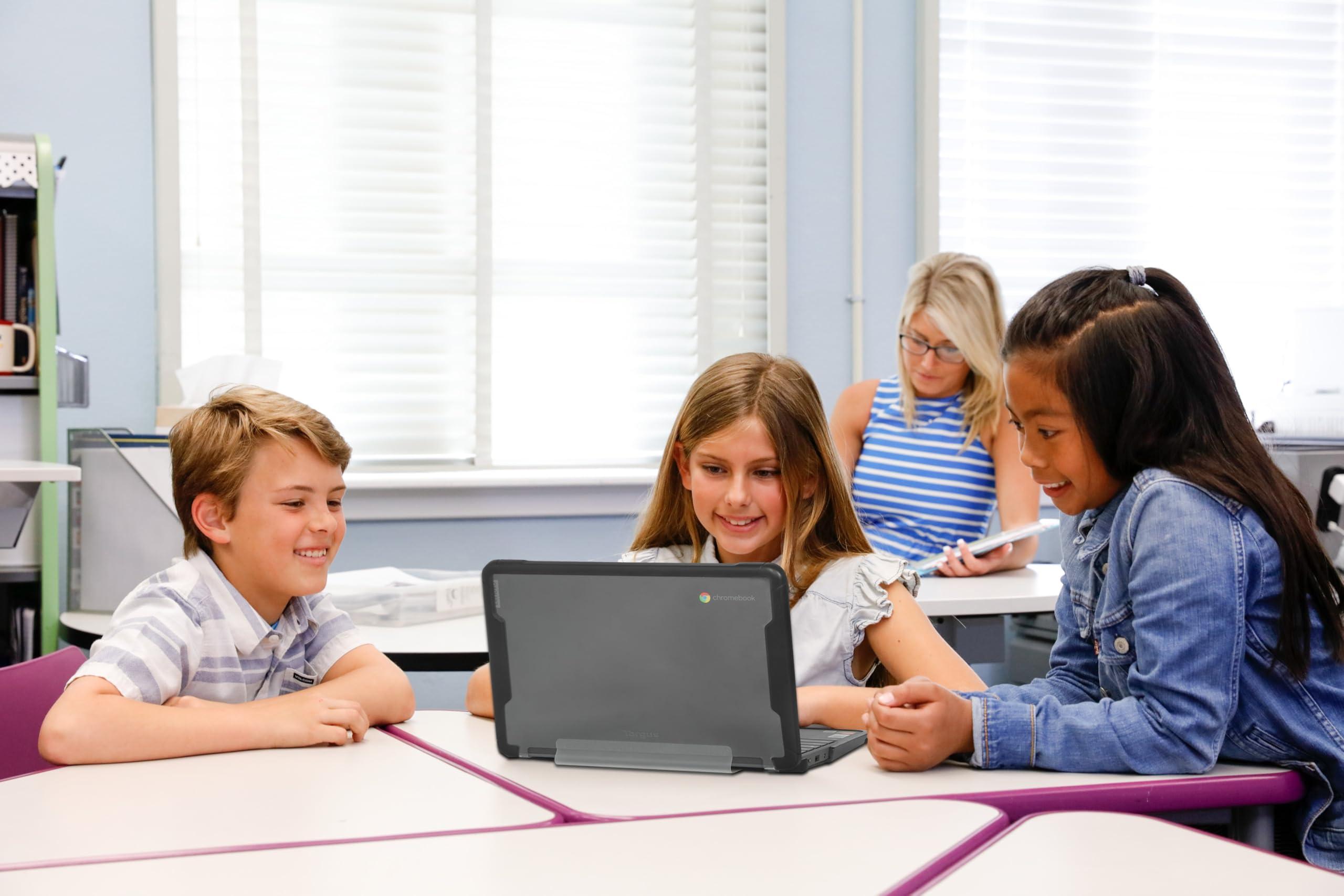 Targus Targus 11.6" Commercial Grade Form Fit Cover Compatible with Lenovo Chromebook 100e/300e 4th Gen Enhanced Edge & Drop Protection - THZ973GLZ