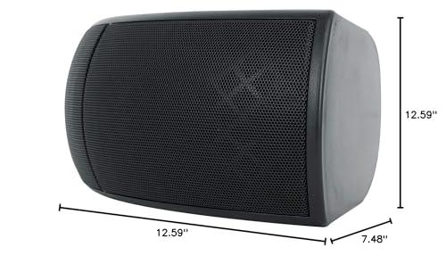 Rockville Rockville (4) Wet-D4 Black Indoor/Outdoor Commercial/Restaurant/Bar 70V Speakers