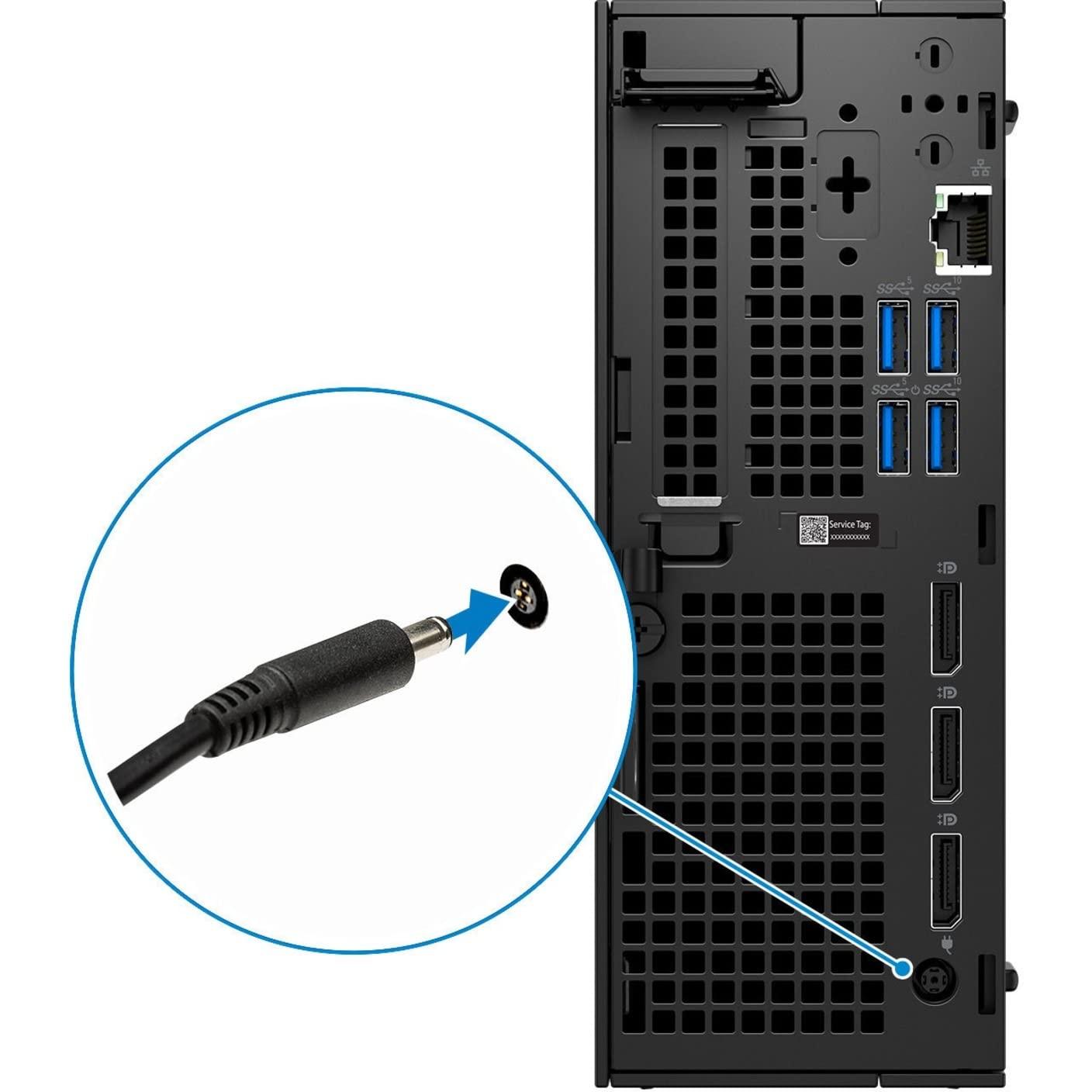 Dell Dell Precision 3000 3260 Workstation - Intel Core i5 Hexa-core (6 Core) i5-12500 12th Gen 3 GHz - 16 GB DDR5 SDRAM RAM - 512 GB SSD - Ultra Small - Black