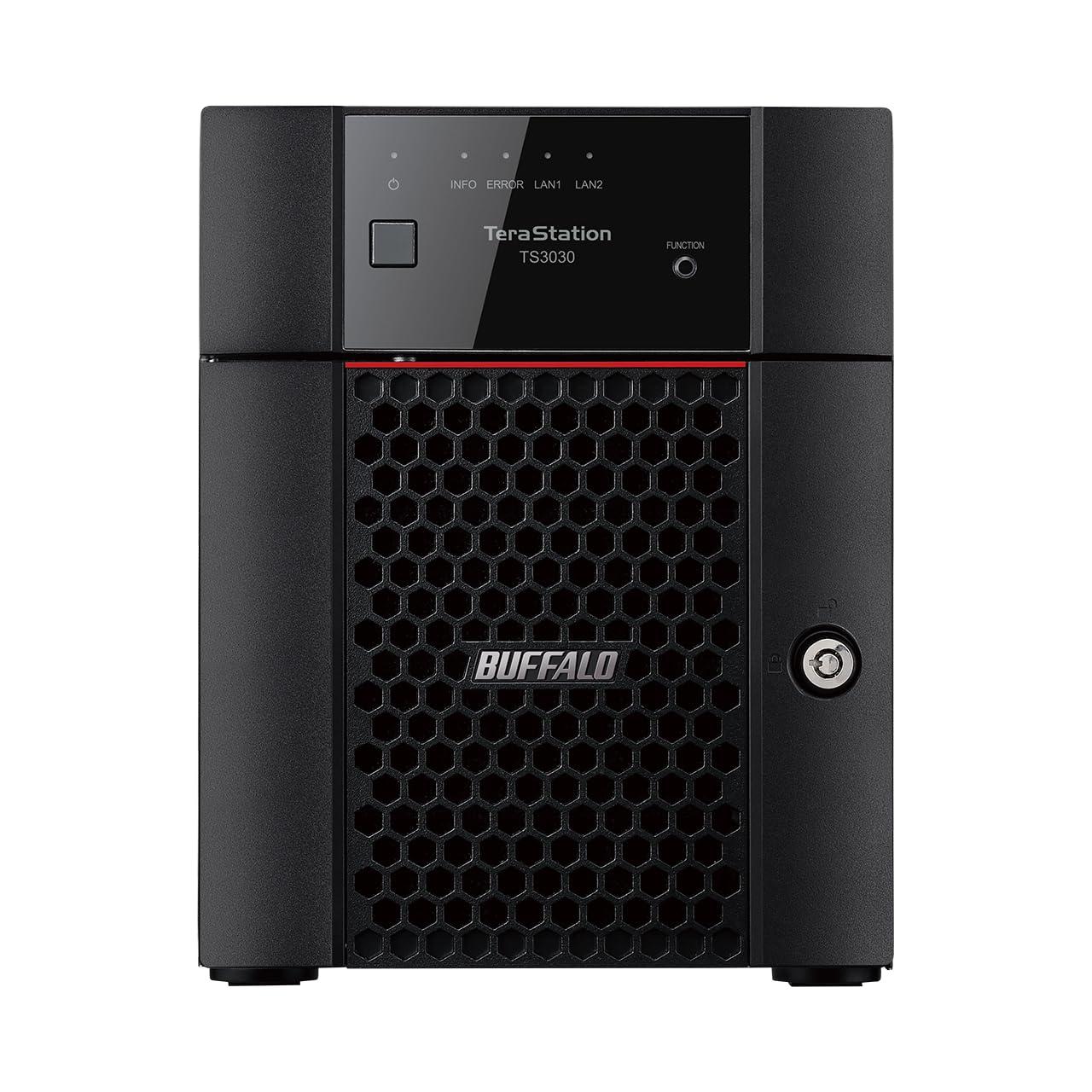 BUFFALO BUFFALO TeraStation 3430DN 4-Bay 8TB (2x4TB) Desktop Small-Med Business NAS w/Hard Drives Included