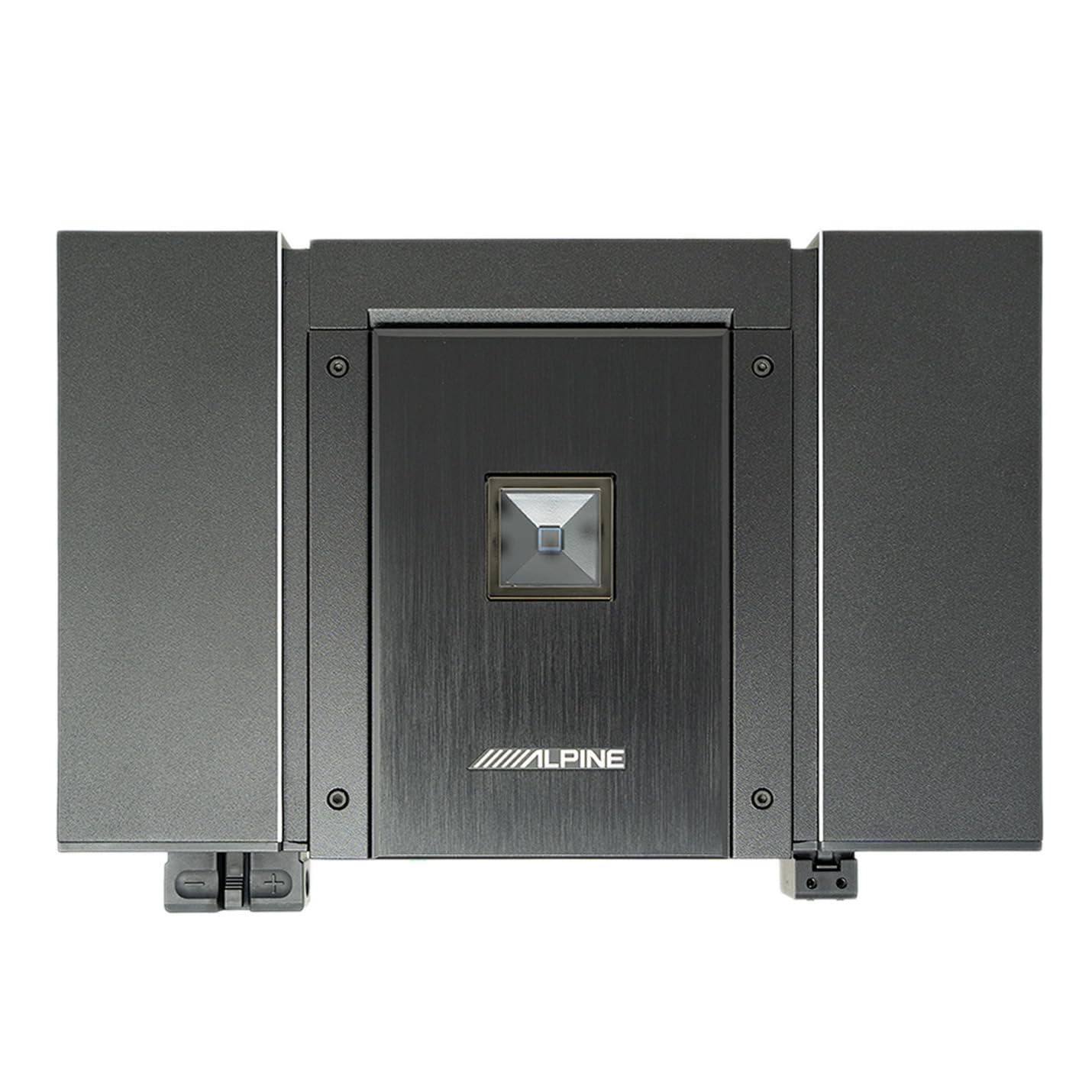 Alpine Alpine Status HDA-M80 Hi-Res Mono Subwoofer Amplifier, 500W x 1 at 4-Ohm, 800W x 1 at 2-Ohm