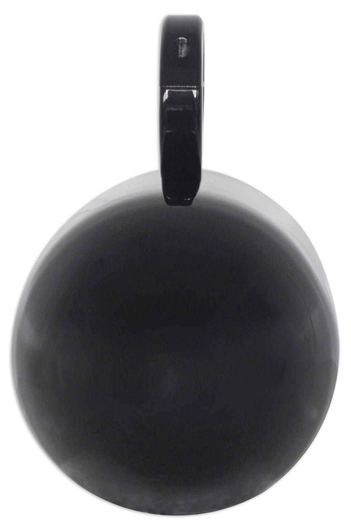 Rockville Rockville Pair RV6.3A 6.5\" 3-Way Car Speakers 750 Watts/140 Watts RMS CEA Rated Bundle with Pair MAC65B 6.5\" Black Aluminum Wakeboard Tower Speaker Pod Enclosures (2 Items)