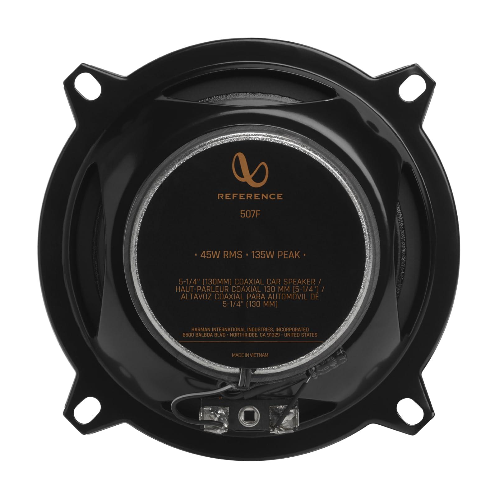 Infinity Infinity REF507F 5-1/4 Reference Series Coaxial Two-Way Car Audio Speaker