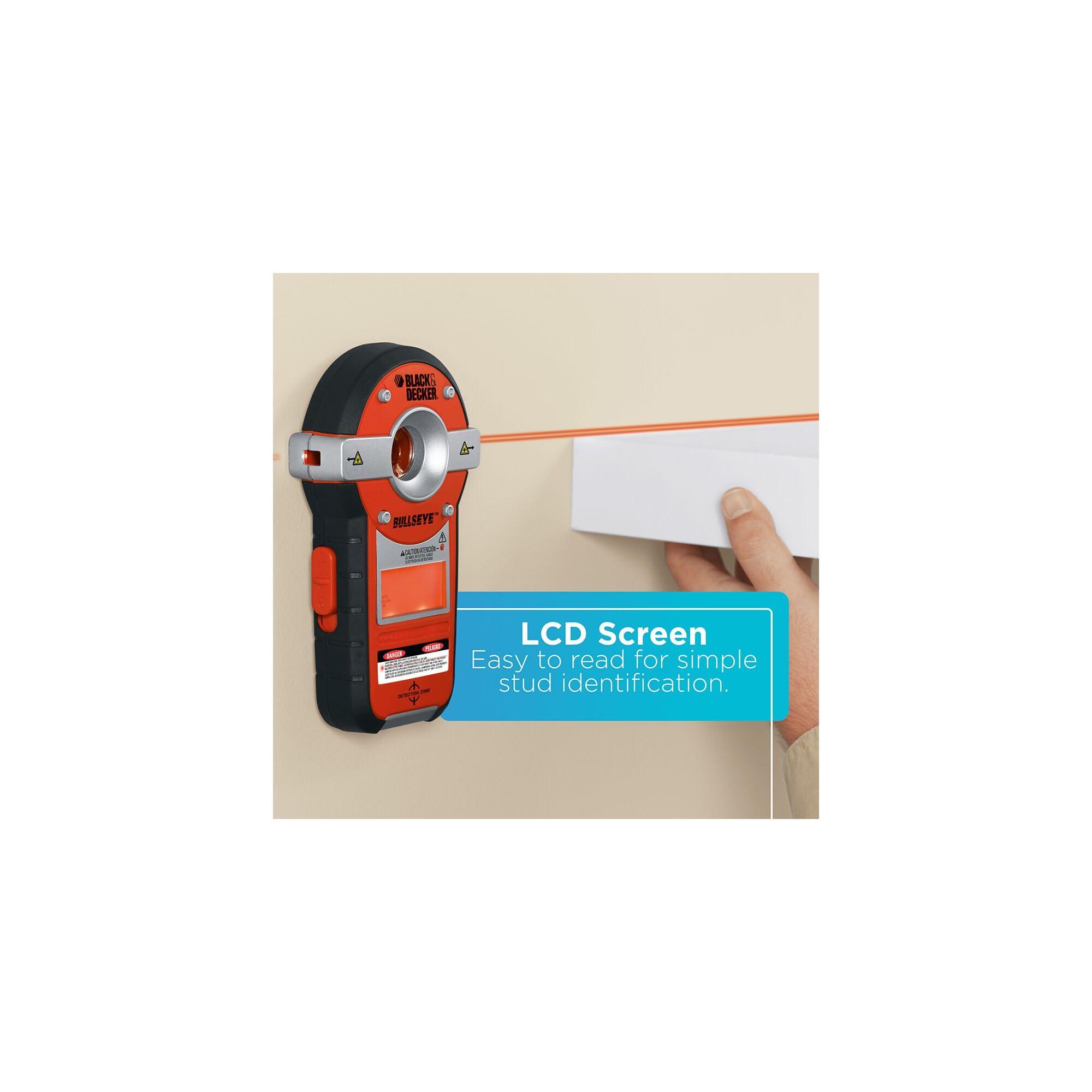 Black & Decker BLACK+DECKER Line Laser, Auto-leveling with Stud Finder (BDL190S)