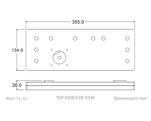 PrimoChill Bykski Distro Plate - Tiny Whale G1 - PMMA w/ 5v Addressable RGB (RBW) (RGV-TL-G1)