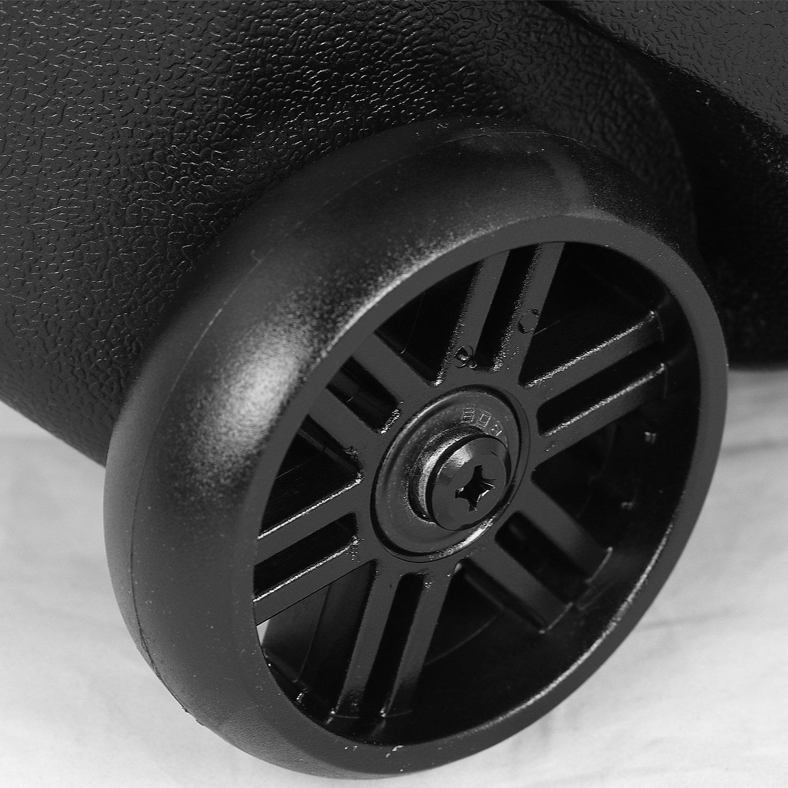 beFree Sound beFree Sound 18 Inch Bluetooth Portable Rechargeable Party Speaker with Sound Reactive LED Party Lights, USB/SD, Microphone/Guitar Inputs and FM Radio