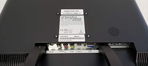 ViewEra ViewEra V191HV2 TFT LCD Video Monitor, 19" Screen Size, VGA, Composite (RCA) Video, S-Video, Resolution 1280 x 1024, Brightness 250 cd/m2, Contrast Ratio 1000:1, Response Time 5ms, Built-in Speakers