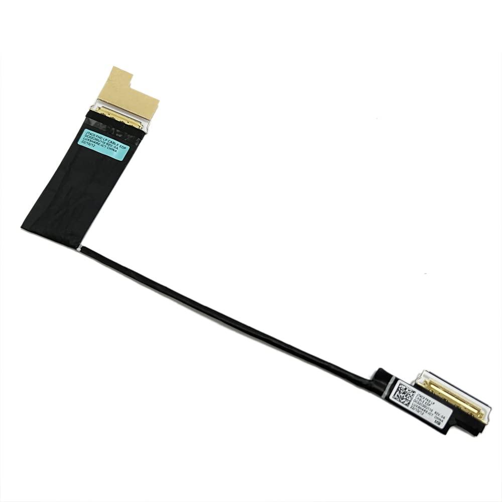 ZAHARA ZAHARA 30PIN FHD LP LCD LVDS LED Screen Video Display Flex Cable for Lenovo ThinkPad T14 Gen 3 21AH 21AJ 21CF 21CG / P14s Gen 3 21AK 21AL 21J5 21J6 5C11C12658 DC02C00U110 DC02C00U120 DC02C00U130