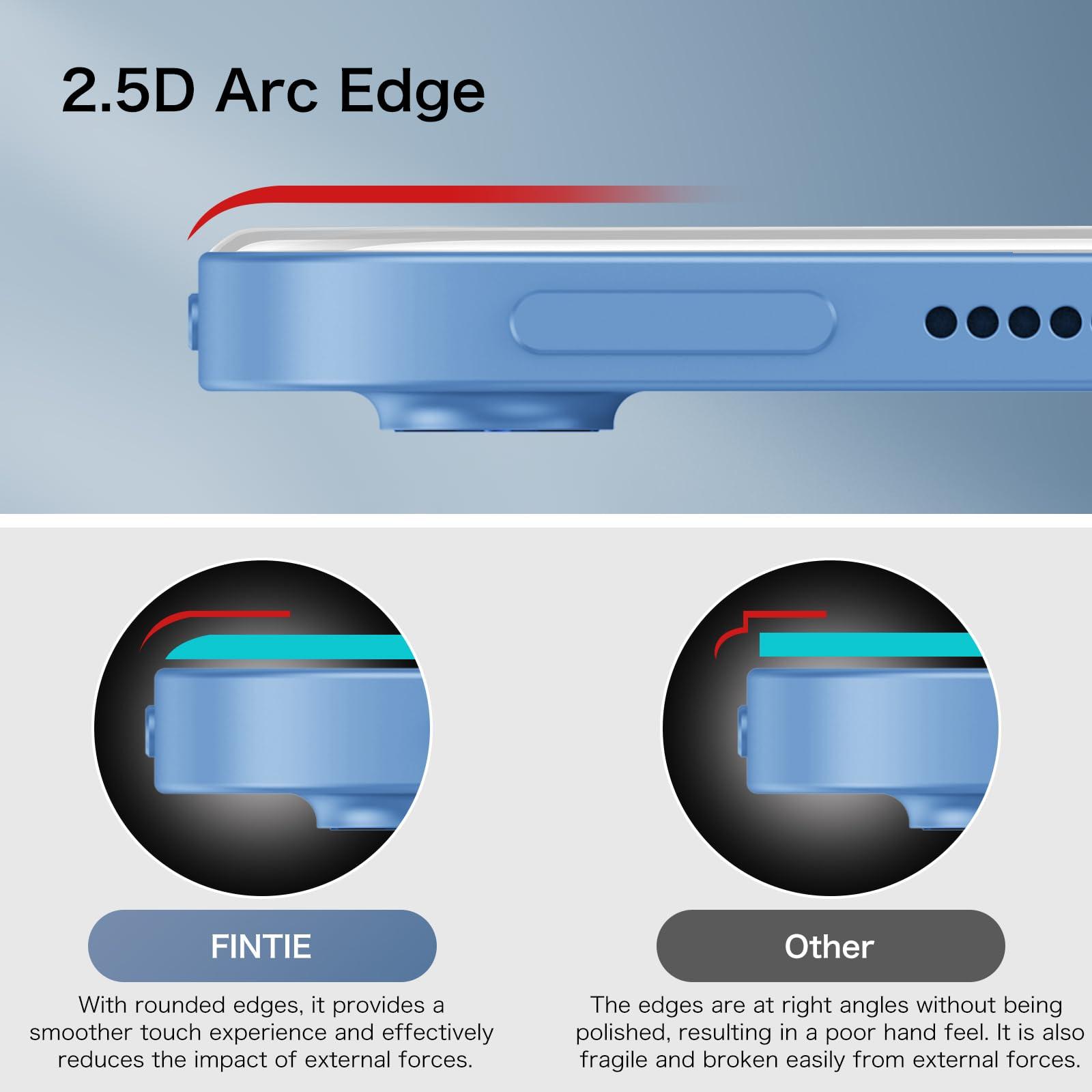 FINTIE Fintie Hybrid Clear Case for iPad (A16) 11th Generation 11 Inch (2025), iPad 10th Generation 10.9 Inch 2022 Bundle with 2 Pack Fintie Tempered Glass Screen Protector