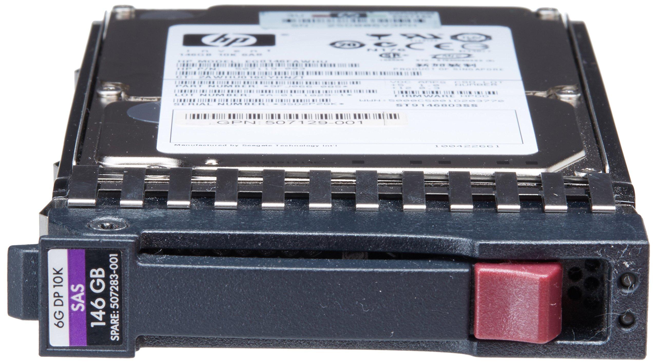 HEWLETT PACKARD Hewlett Packard 146GB SAS 10K RPM 6G 2.5 Dp HDD