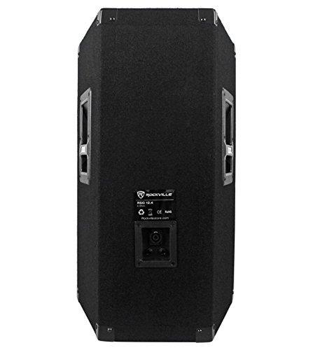 Rockville Rockville (2) RSG12.4 12 3-Way 1000 Watt 4-Ohm Passive DJ/Pro Audio PA Speakers
