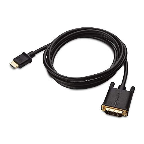 Cable Matters Cable Matters DVI to DVI Cable with Ferrites (DVI Dual Link Cable) 6 Feet & CL3-Rated Bi-Directional HDMI to DVI Cable (DVI to HDMI)