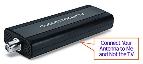 Antennas Direct Antennas Direct CLEARTV Clearstream TV Over-The-Air WiFi Tuner, Connects to Any TV Antenna, Use The Free App to Record and Pause Live TV, Watch Recordings On-The-Go, No Monthly Fees, Black