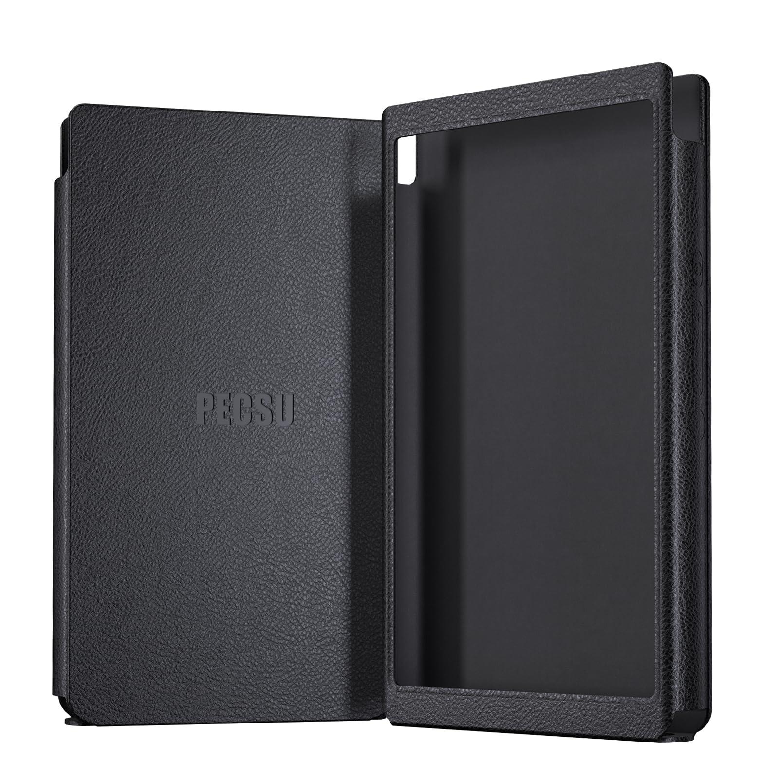 PECSU MP3 Player for Kids with Parental Controls,YouTube Kids,Spotify Kids,Piano Kids,Amazon Music,Audible,APP Store,5\" HD IPS Music Player Up to 1TB with Leather case