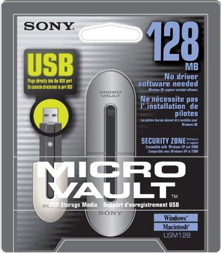 Sony Sony Micro Vault 128 MB USB Removable Storage Media