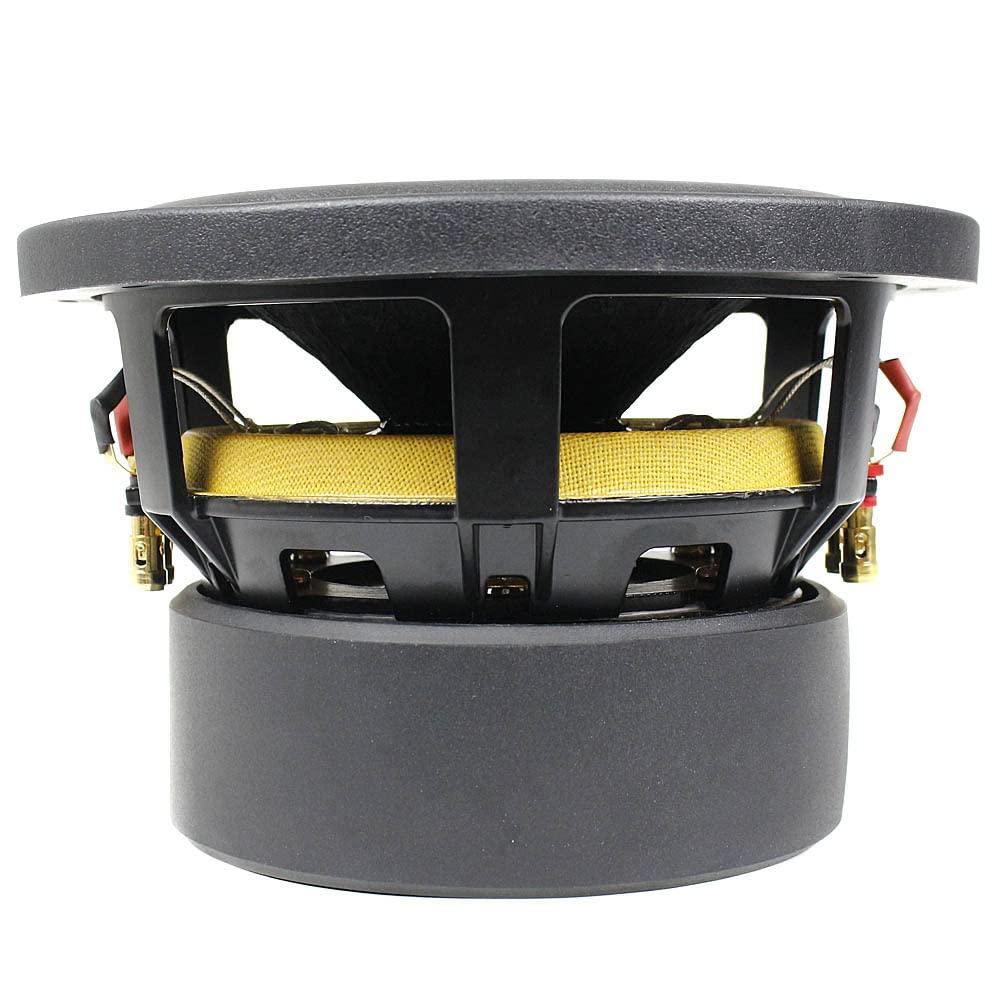 RI Audio (2) 8'' RI Audio Subwoofer 1000W Peak Power Dual 4 Ohm Energy Series Car Audio, Black