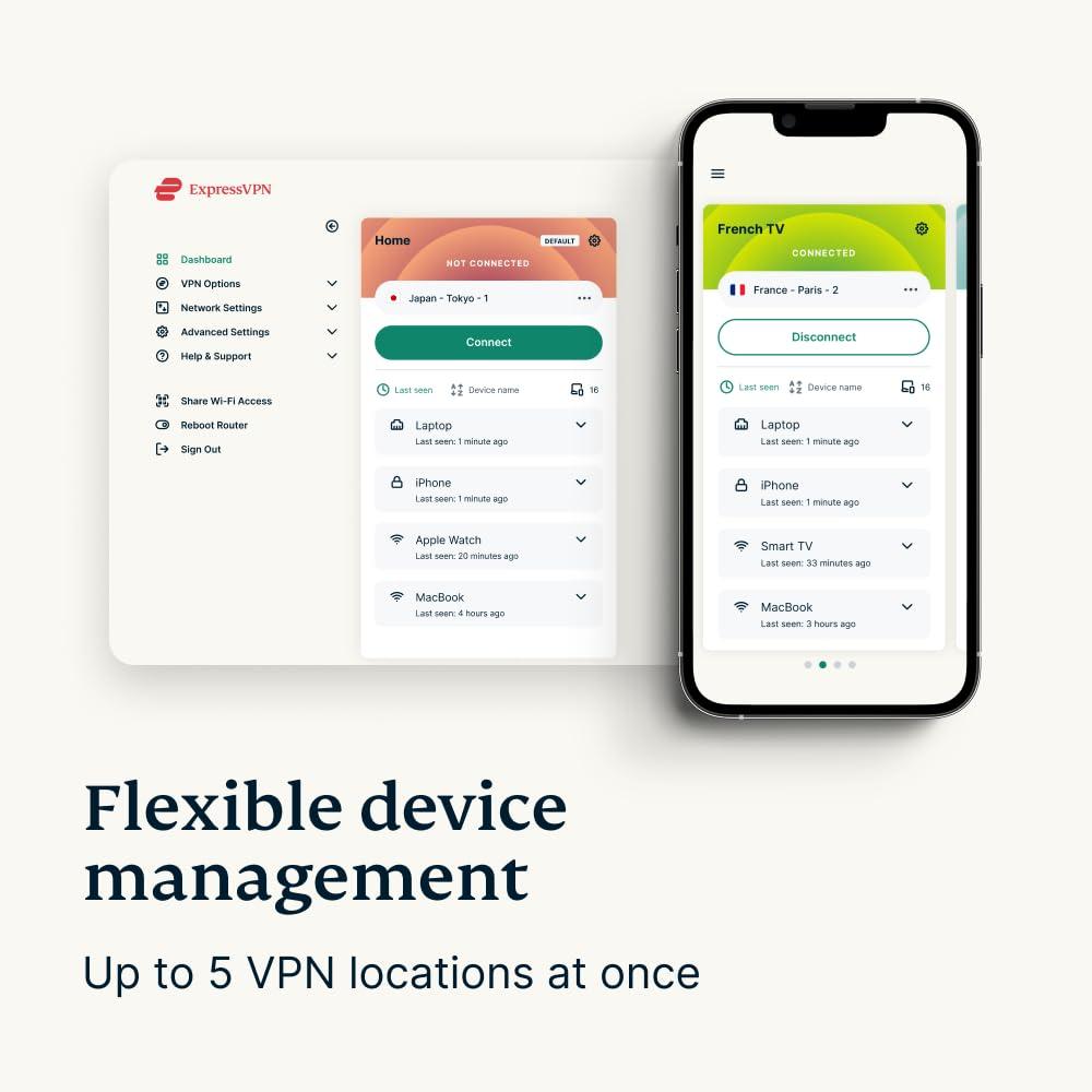 ExpressVPN Aircove Aircove Go | Portable Wi-Fi 6 VPN Router | Protect Unlimited Devices | Free 30-Day ExpressVPN Trial | International (UK, EU, AU, & NZ Version)