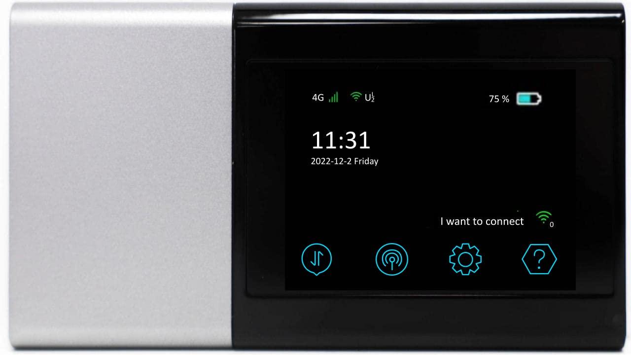 MIGHTYWIFI Travel Global WiFi Hotspot Portable Internet Router,Lowest Price for US Europe Asia Japan Korea Singapore China HK Int\'l Mobile Wireless Device No SIM Card (5GB US or 1GB Global*)