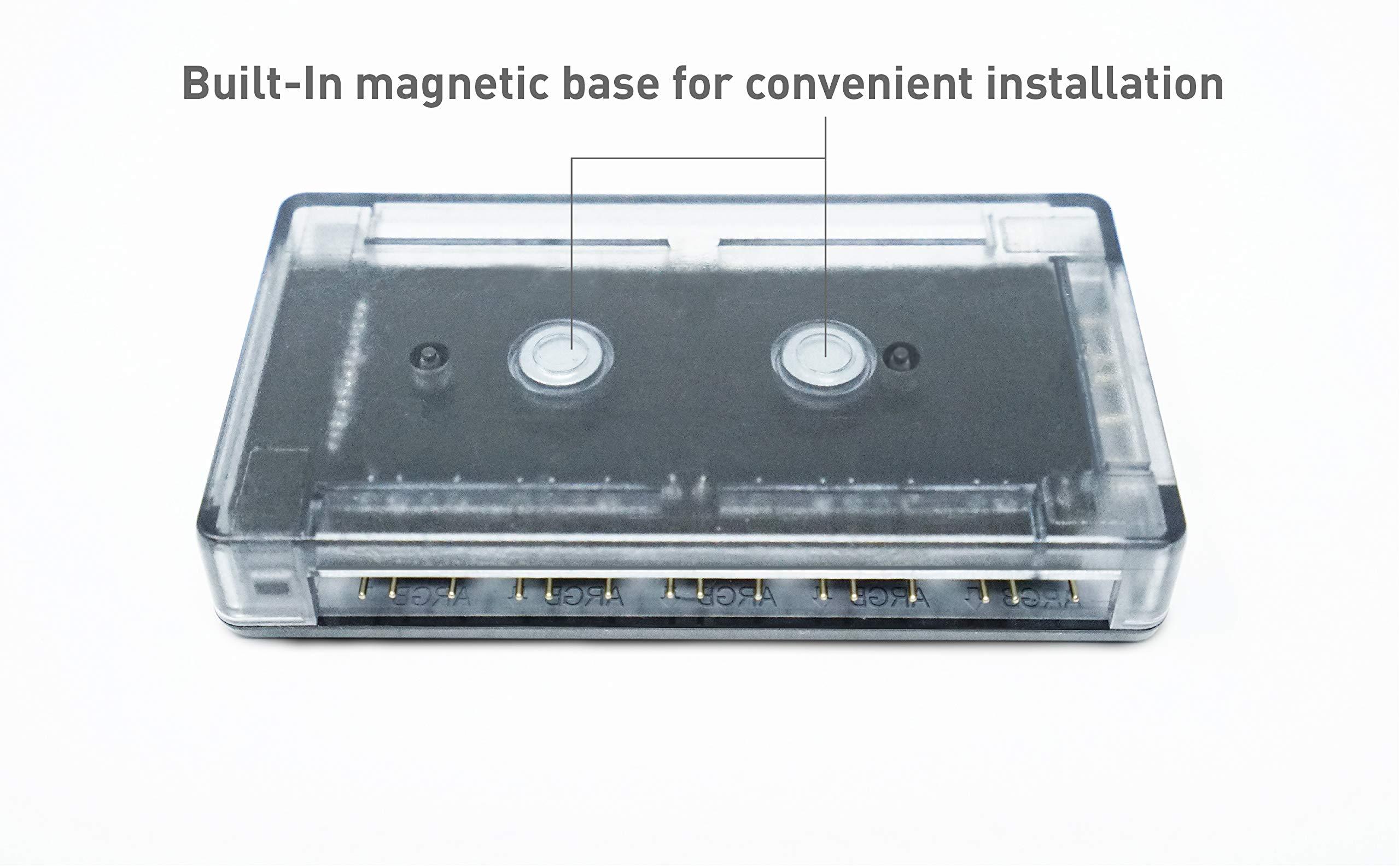 MICRO CONNECTORS MICRO CONNECTORS 11-Port ARGB Splitter Hub for Fan and Light (S08-12ARGB)