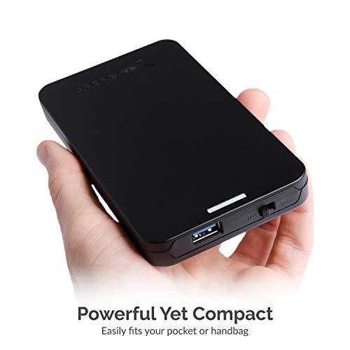 SABRENT SABRENT 2.5 Inch SATA to USB 3.0 Tool Free External Hard Drive Enclosure [Optimized for SSD, Support UASP SATA III] Black (EC UASP)