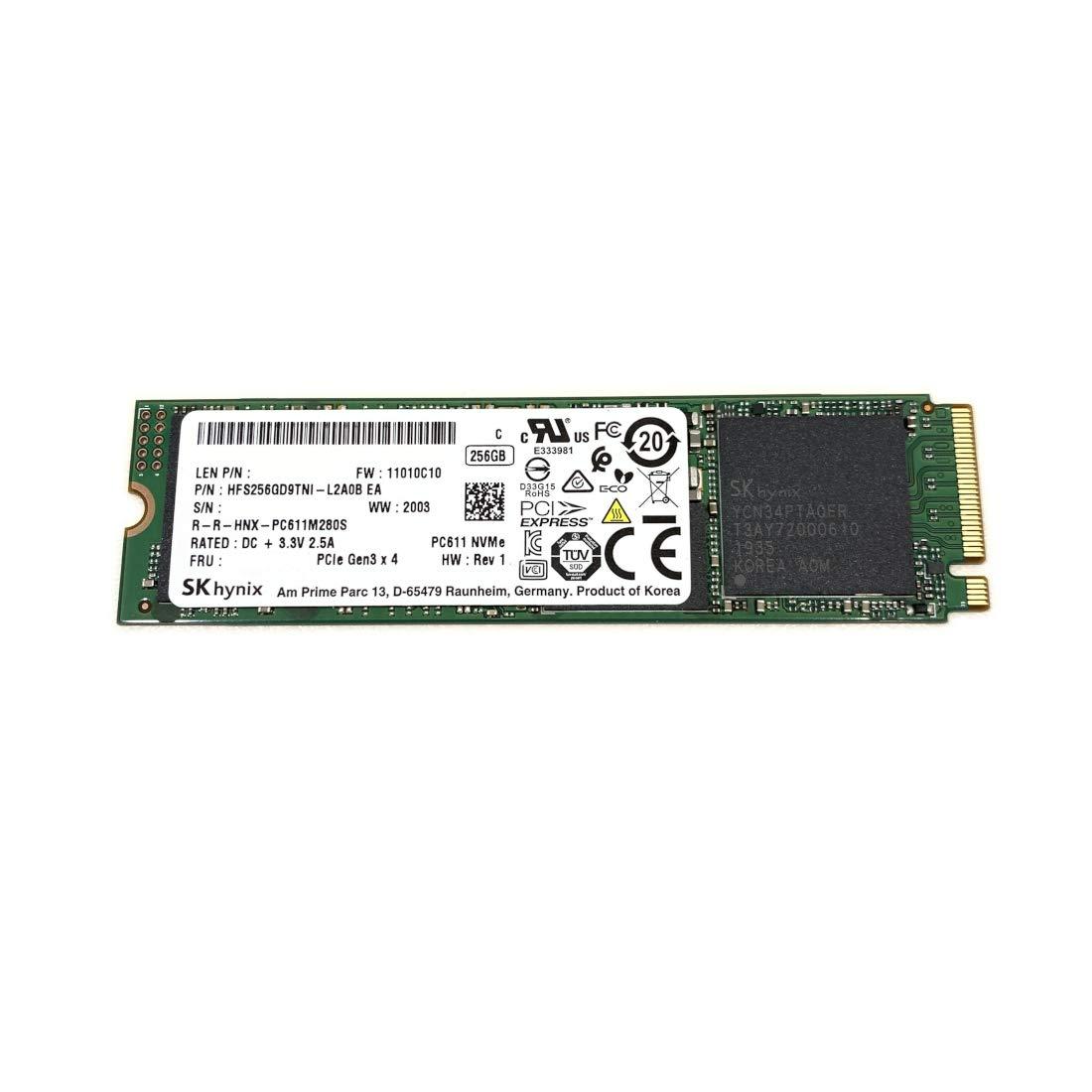Hynix Hynix SK SSD 256GB PC611 M.2 2280 PCIe Gen3 x4 NVMe HFS256GD9TNI Solid State Drive